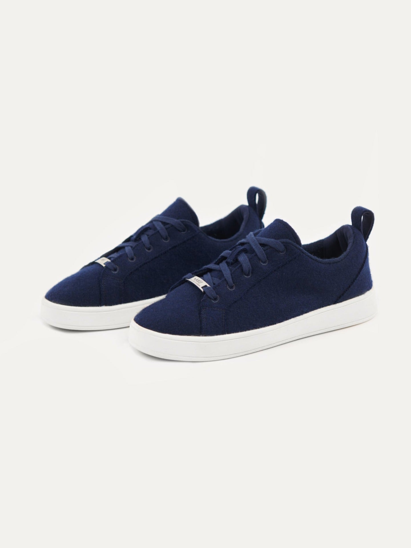 Unisex Cashmere Low Ankle Sneakers Navy - Gobi Cashmere