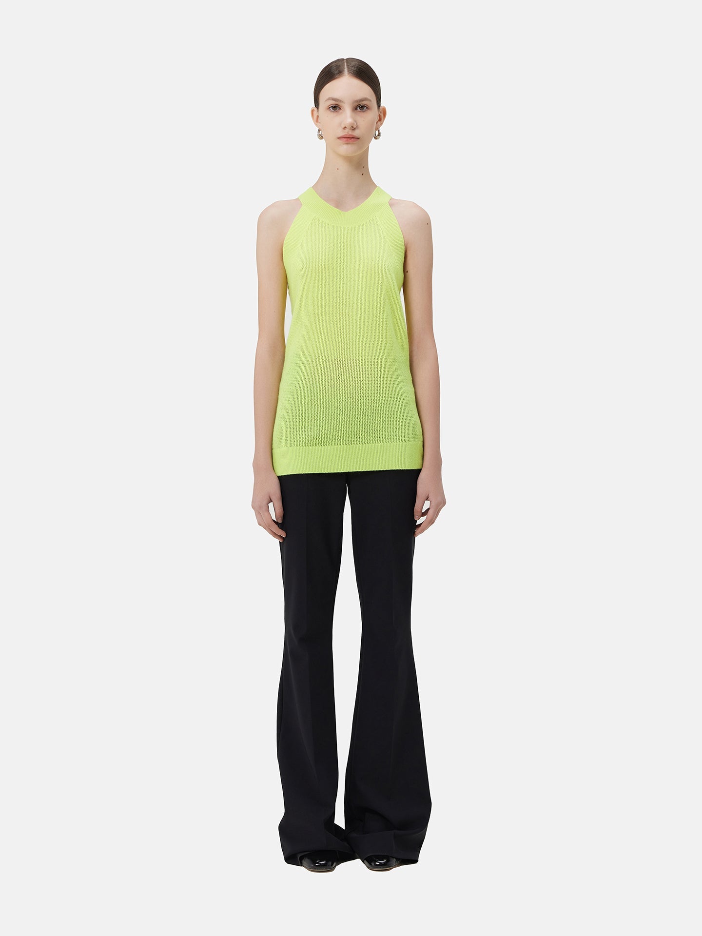 Top sans manches en cachemire luxueux | GOBI Cashmere