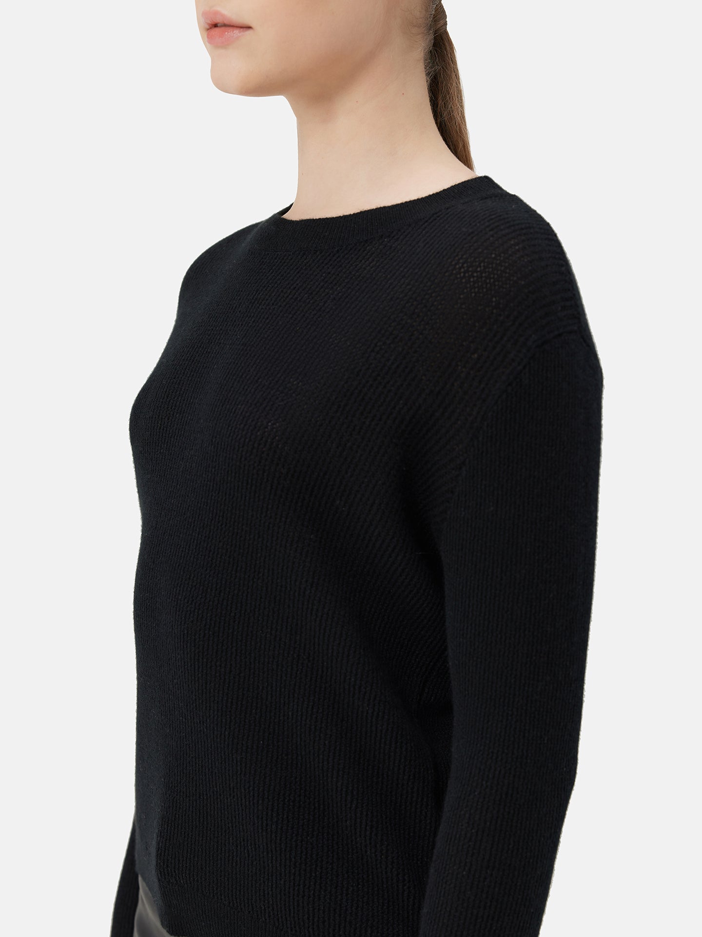 Pull à manches cloche en cachemire chaud | GOBI Cashmere