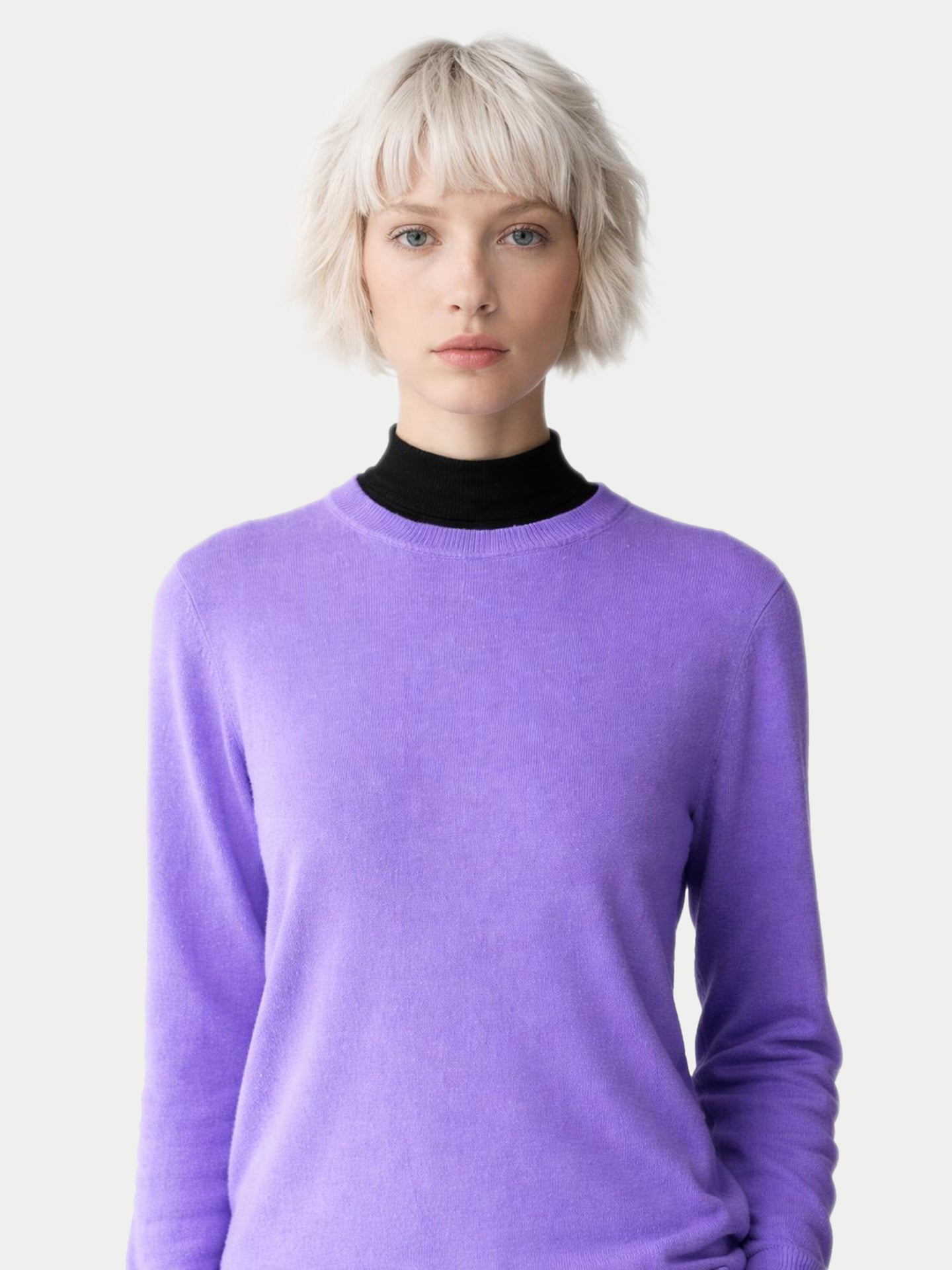 Pull col rond en cachemire Essential pour femmes