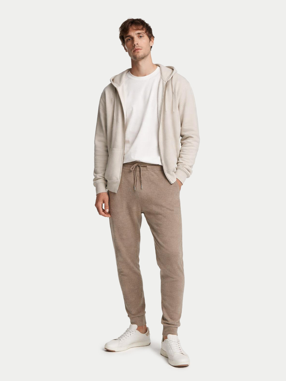 Jogger homme en cachemire Couleur Organique