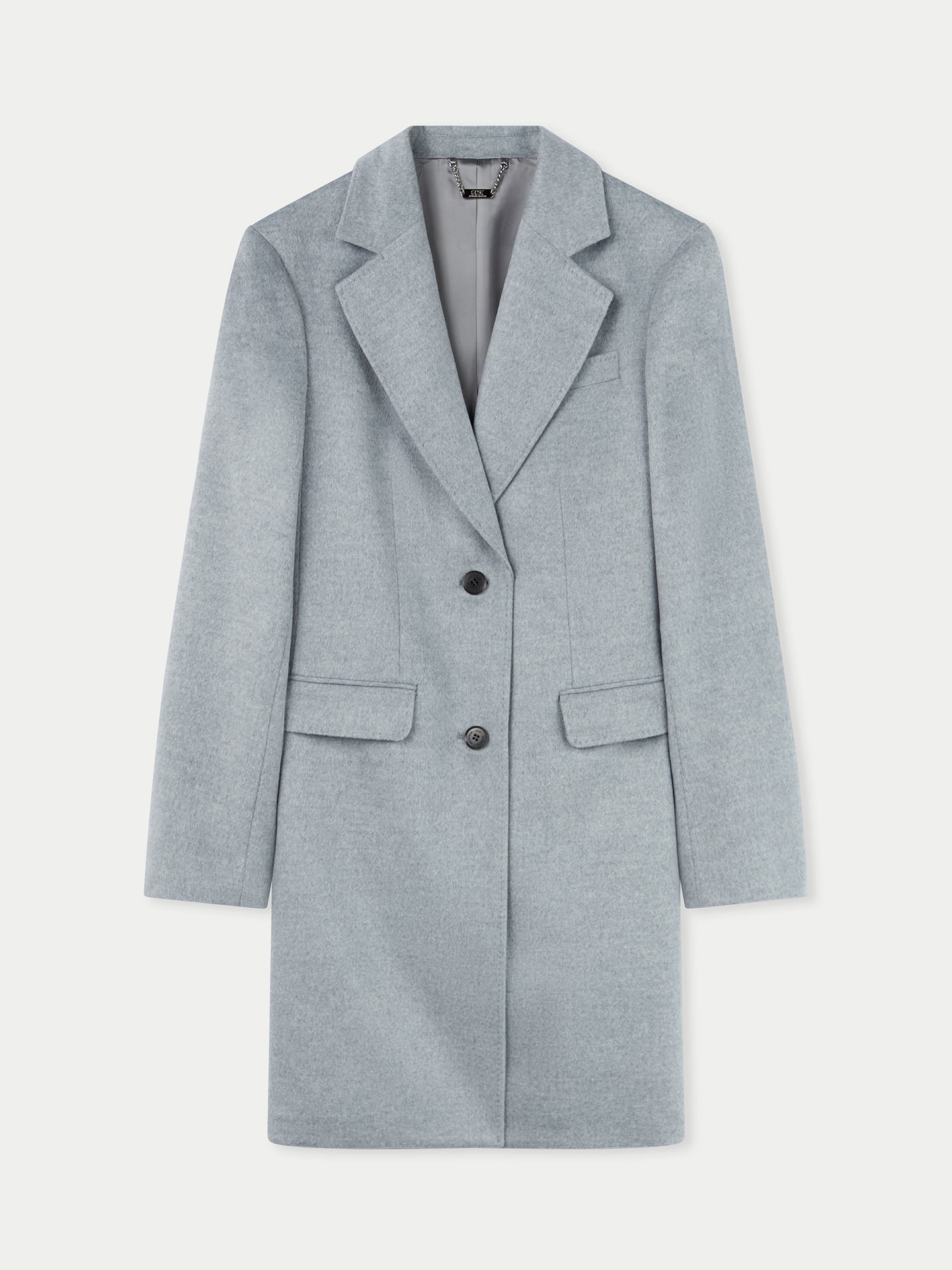 GOBI Manteau en cachemire pour femme -G.Spina Gris - Gobi Cashmere 