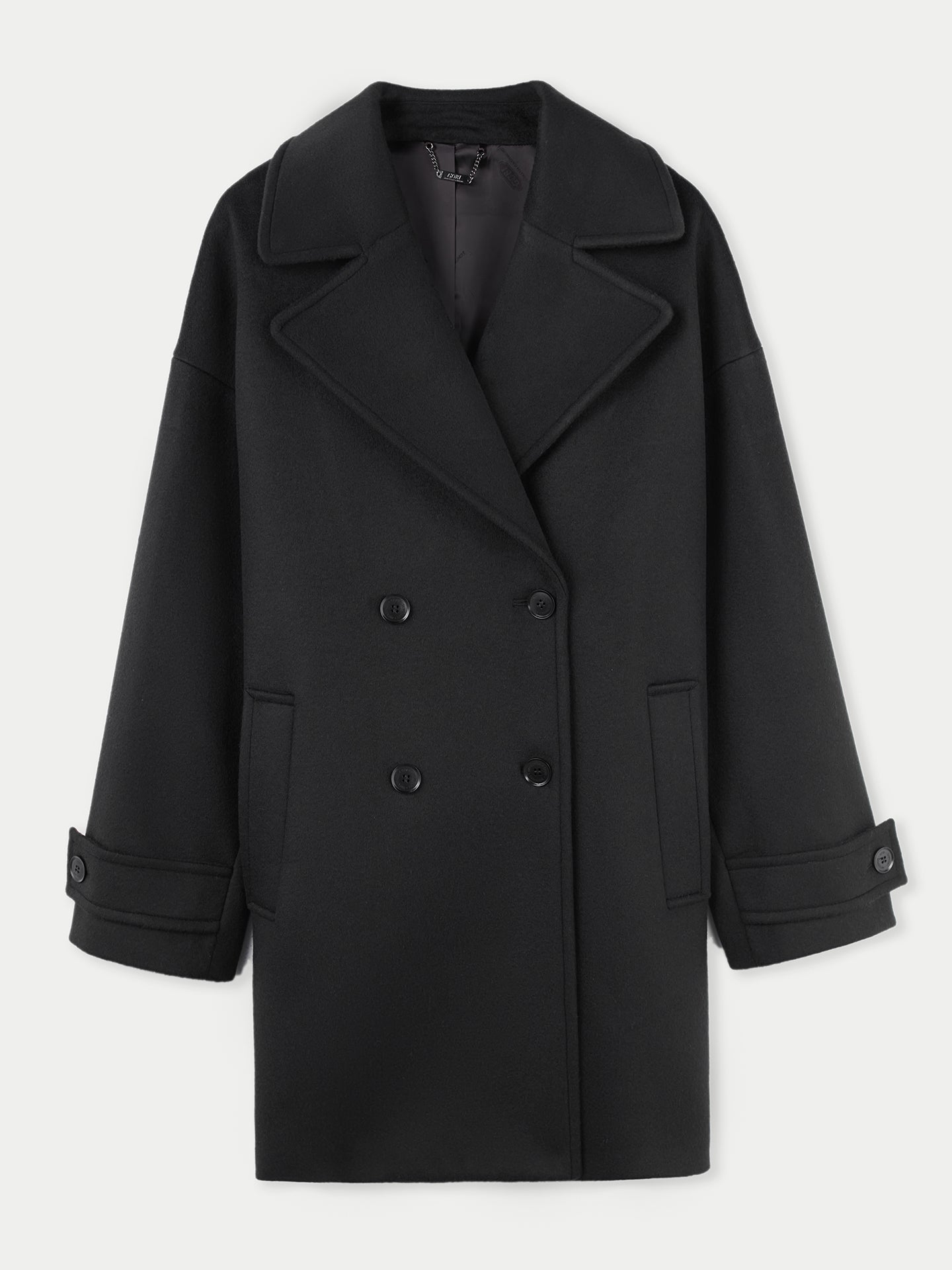 GOBI Manteau en cachemire - Giorgio Spina Noir - Gobi Cashmere