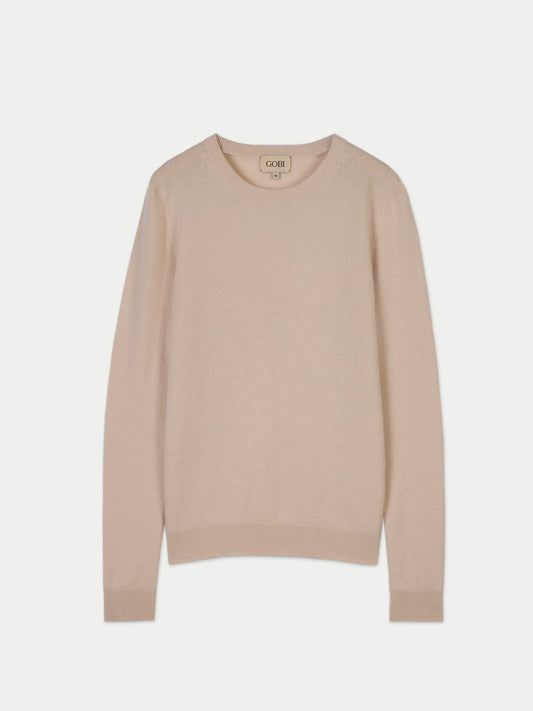 Pull col rond en cachemire Essential pour femmes