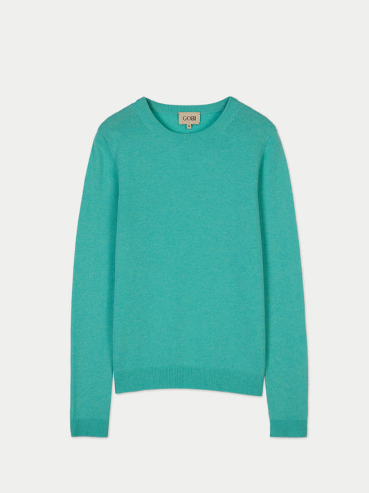 Pull col rond en cachemire Essential pour femmes