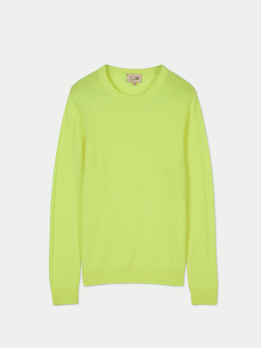 Pull col rond en cachemire Essential pour femmes