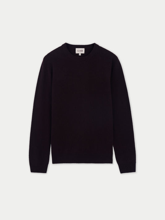Pull col rond en cachemire pour femmes