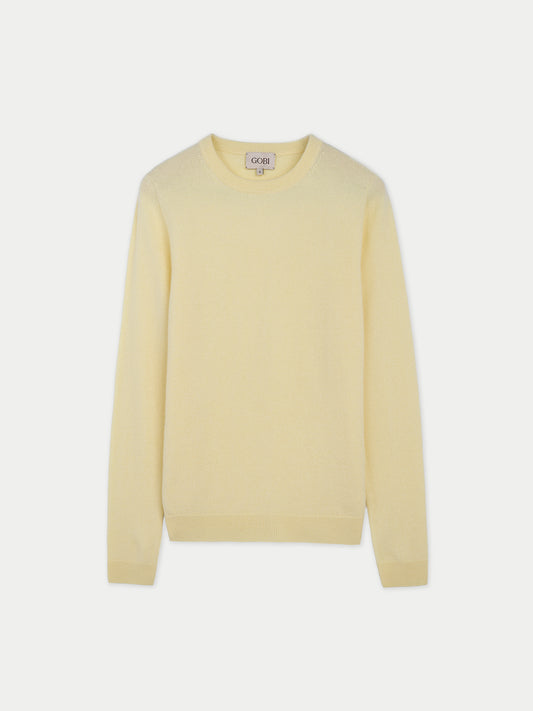 Pull col rond en cachemire pour femmes