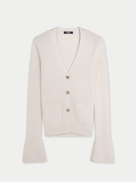 Cardigan col en V en cachemire - Gobi Cashmere