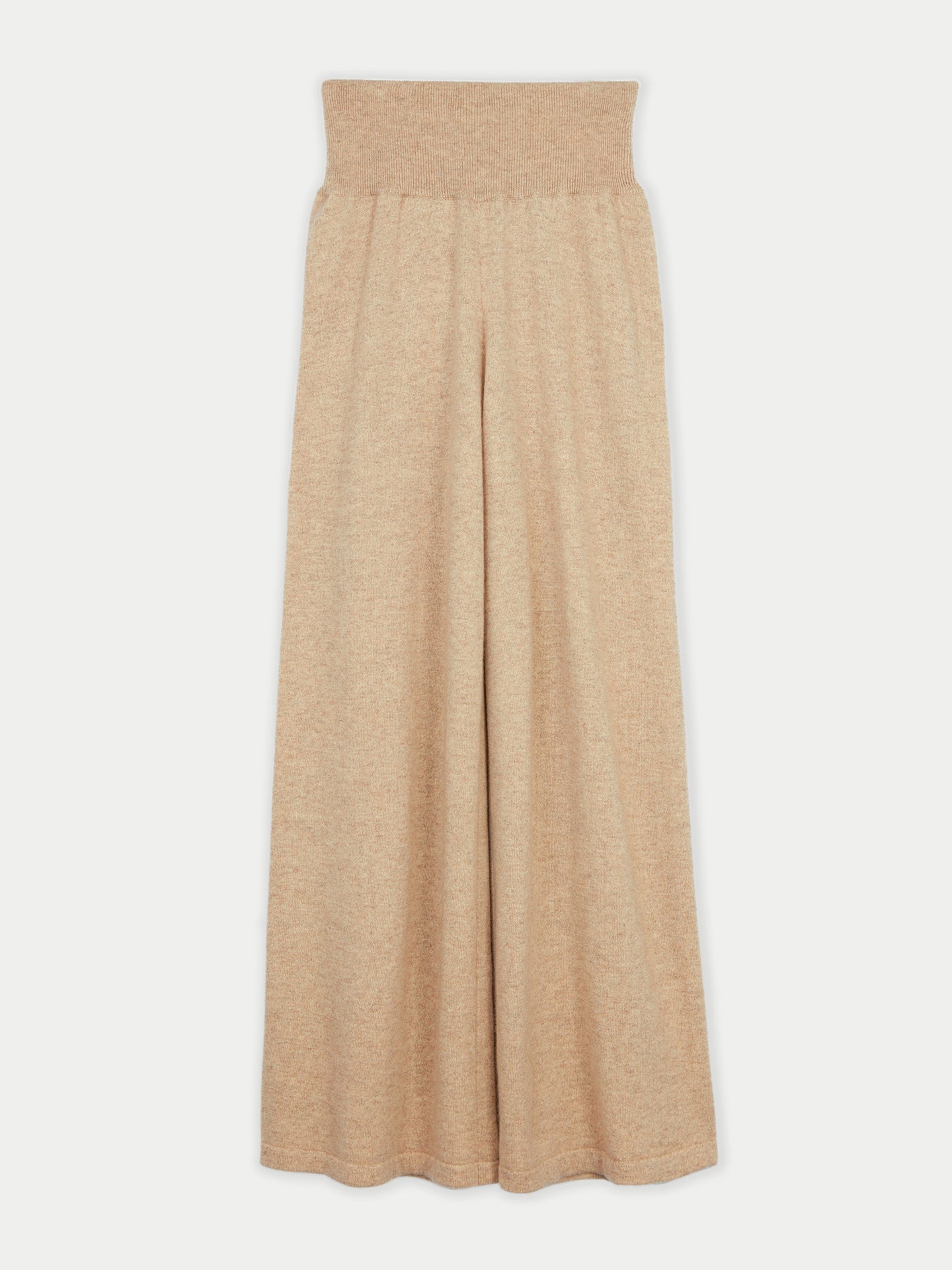 GOBI Pantalon à jambes larges en cachemire - Collection Country-Chic Taupe - Gobi Cashmere