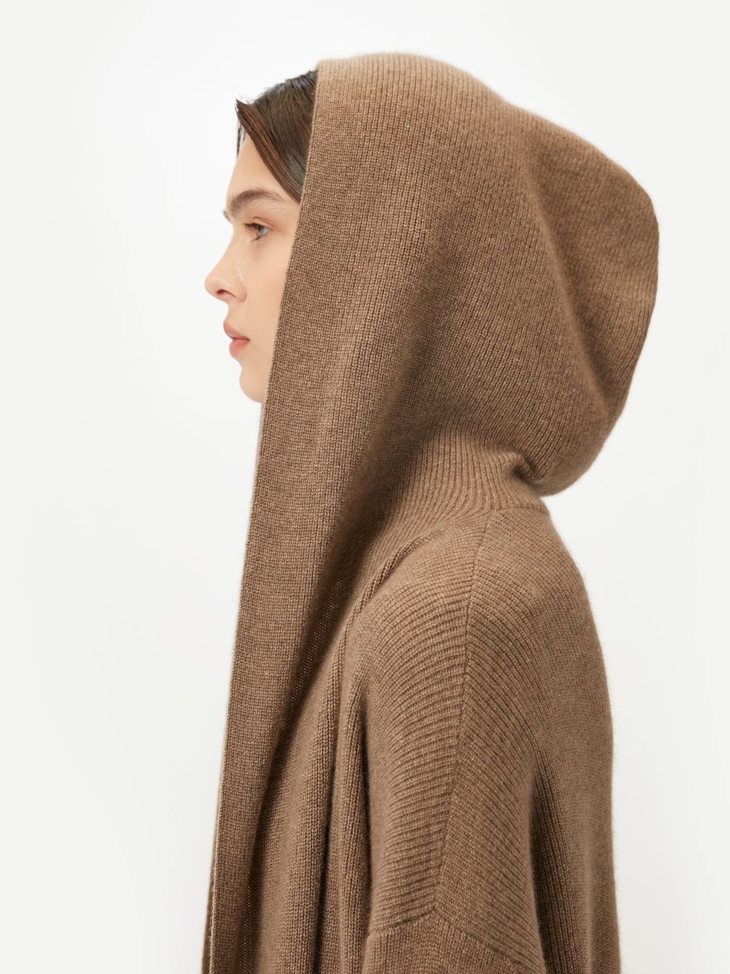 Cardigan long  - Cachemire organique - GOBI Touch of Nature Taupe - Gobi Cashmere 