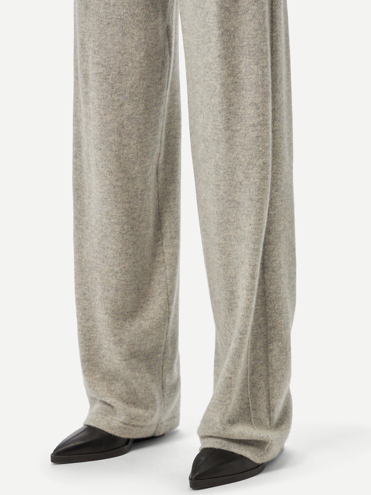 Women's Cashmere Straight Leg Jogger Dawn Blue - Gobi Cashmere