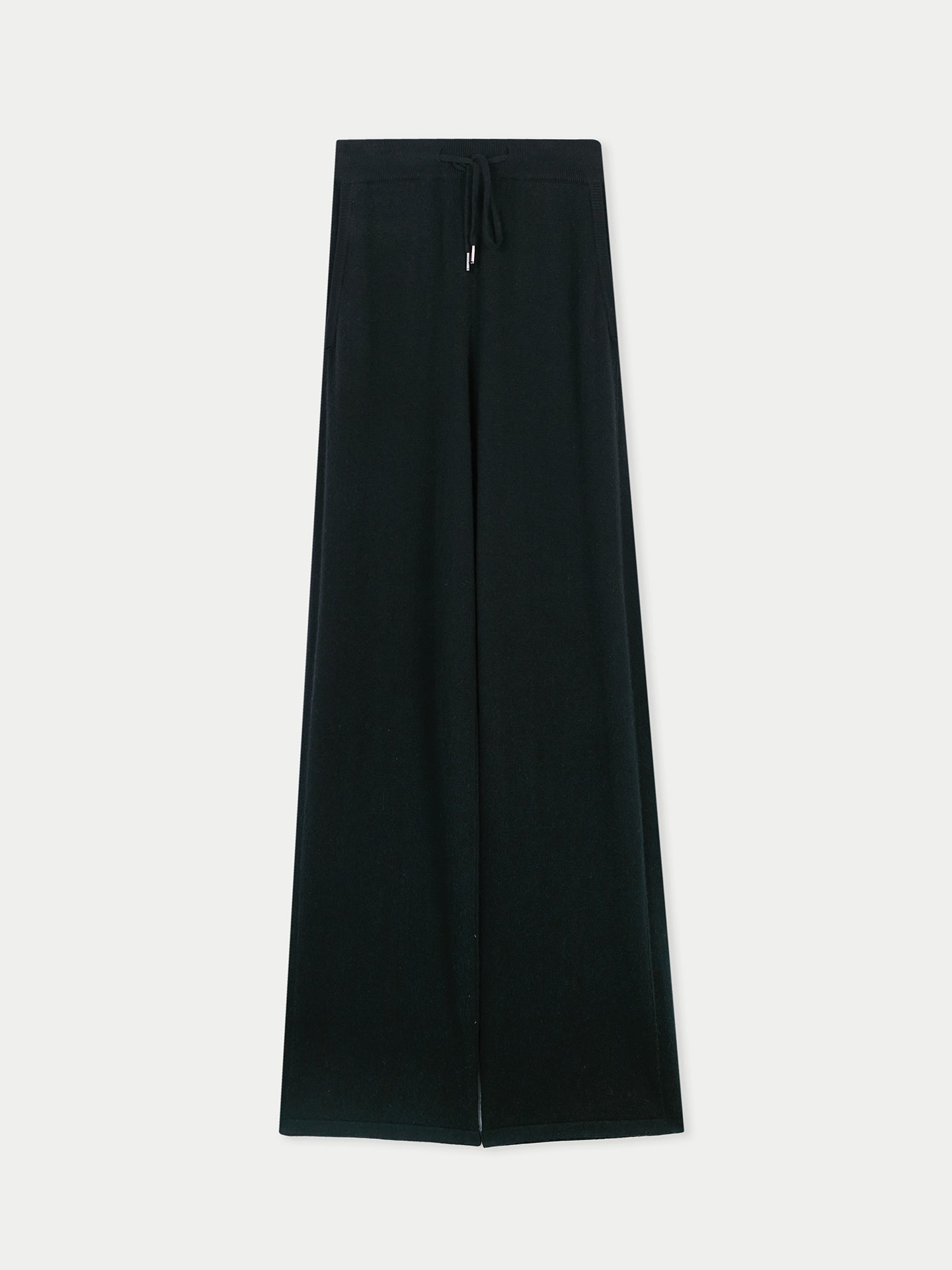 Pantalon femme lounge en Cachemire pour femmes Noir - Gobi Cashmere