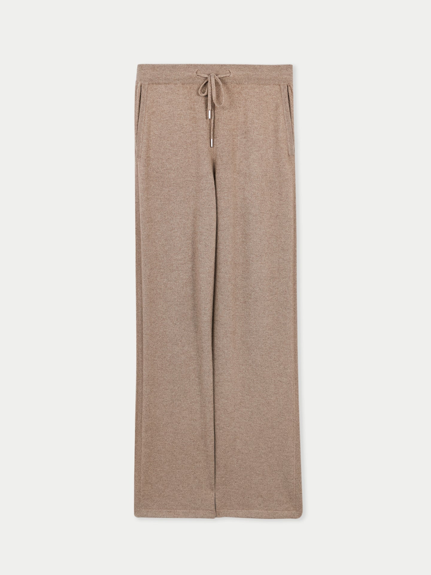Pantalon femme lounge en Cachemire pour femmes Taupe - Gobi Cashmere