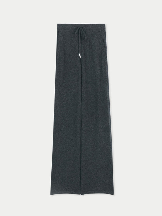 Pantalon femme lounge en Cachemire pour femmes Gris - Gobi Cashmere