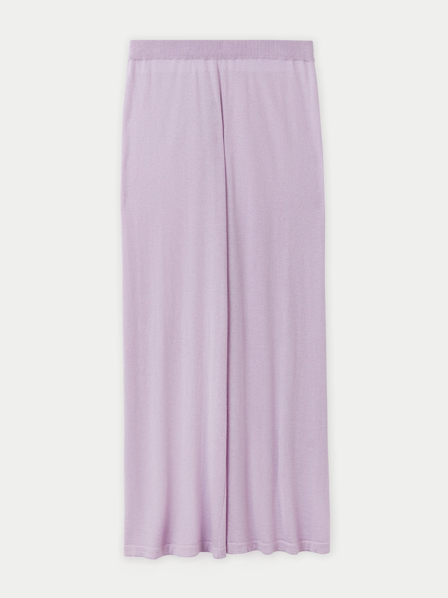 Pantalon large en soie et cachemire rose - Gobi Cashmere 