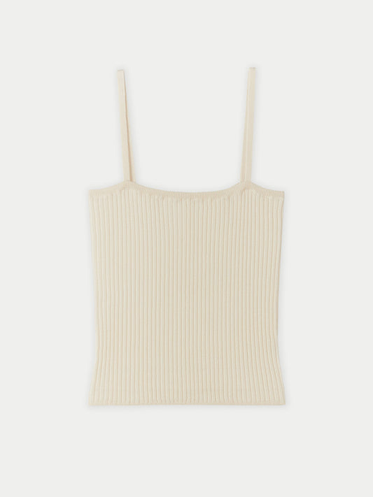 Haut en soie et cachemire blanc - Gobi Cashmere