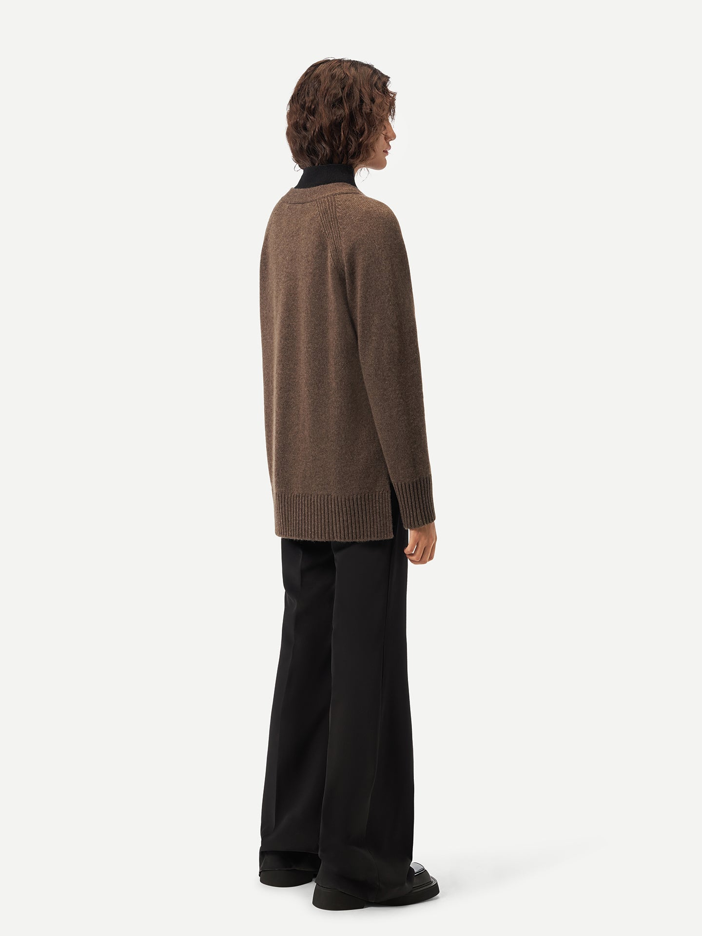 Cardigan en cachemire décontractée - GOBI A/H 2023 Taupe - Gobi Cashmere