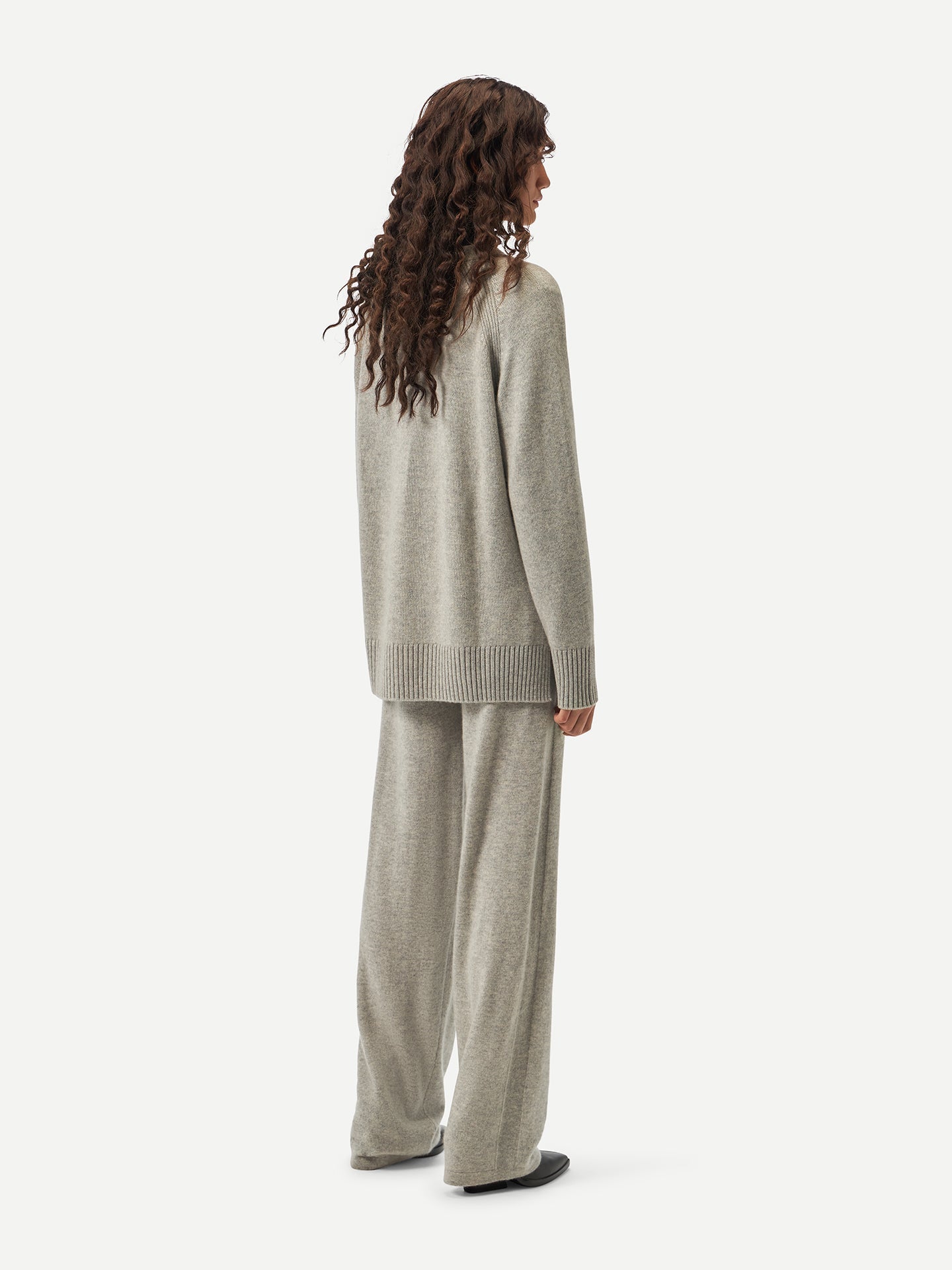 Cardigan en cachemire décontractée - GOBI A/H 2023 Gris - Gobi Cashmere