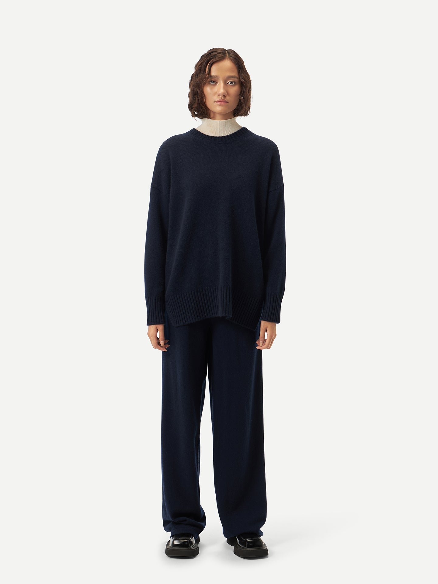 GOBI Pull en cachemire -A/H 2023 Marin - Gobi Cashmere