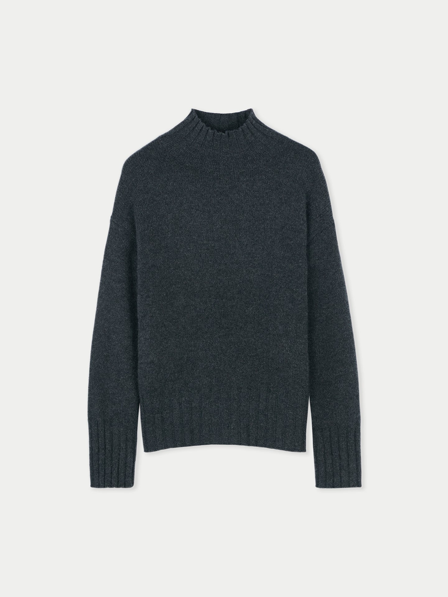 Col roulé décontracté en cachemire - GOBI A/H 2023 Gris - Gobi Cashmere