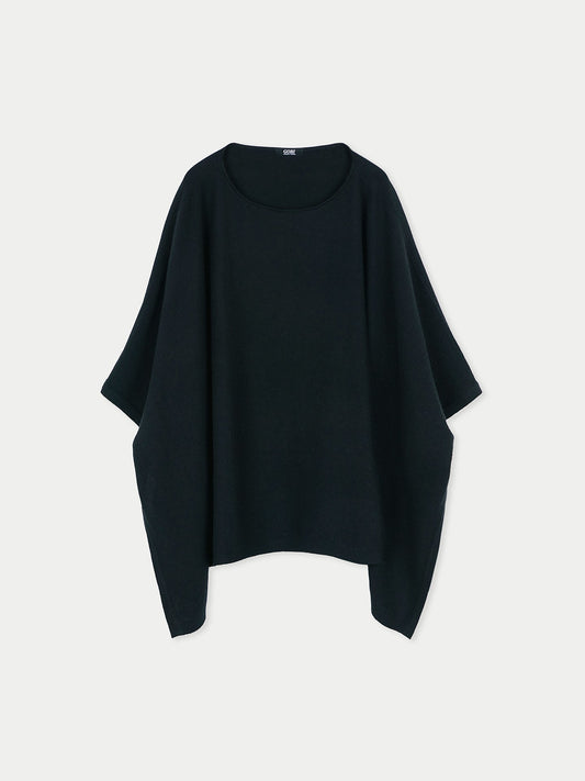 Poncho en cachemire de GOBI - A/H 2023 Noir - Gobi Cashmere