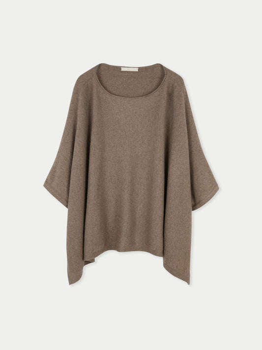 Poncho en cachemire de GOBI - A/H 2023 Taupe - Gobi Cashmere