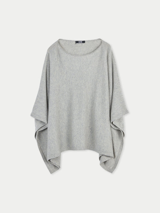 Poncho en cachemire de GOBI - A/H 2023 Gris - Gobi Cashmere