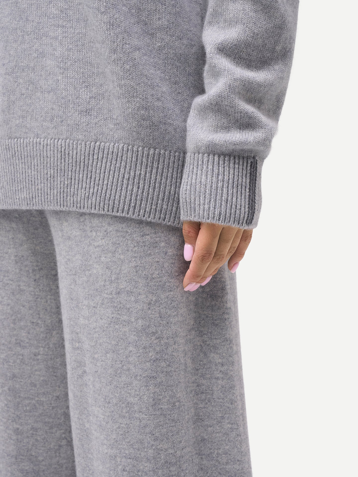 Pull à capuche en cachemire - GOBI Cashmere couleur gris - Sports Décontractés