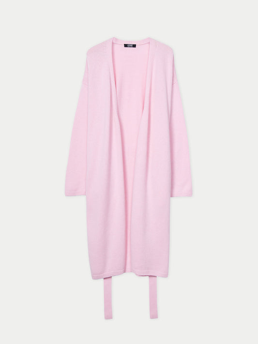 Robe longue de maternité en cachemire