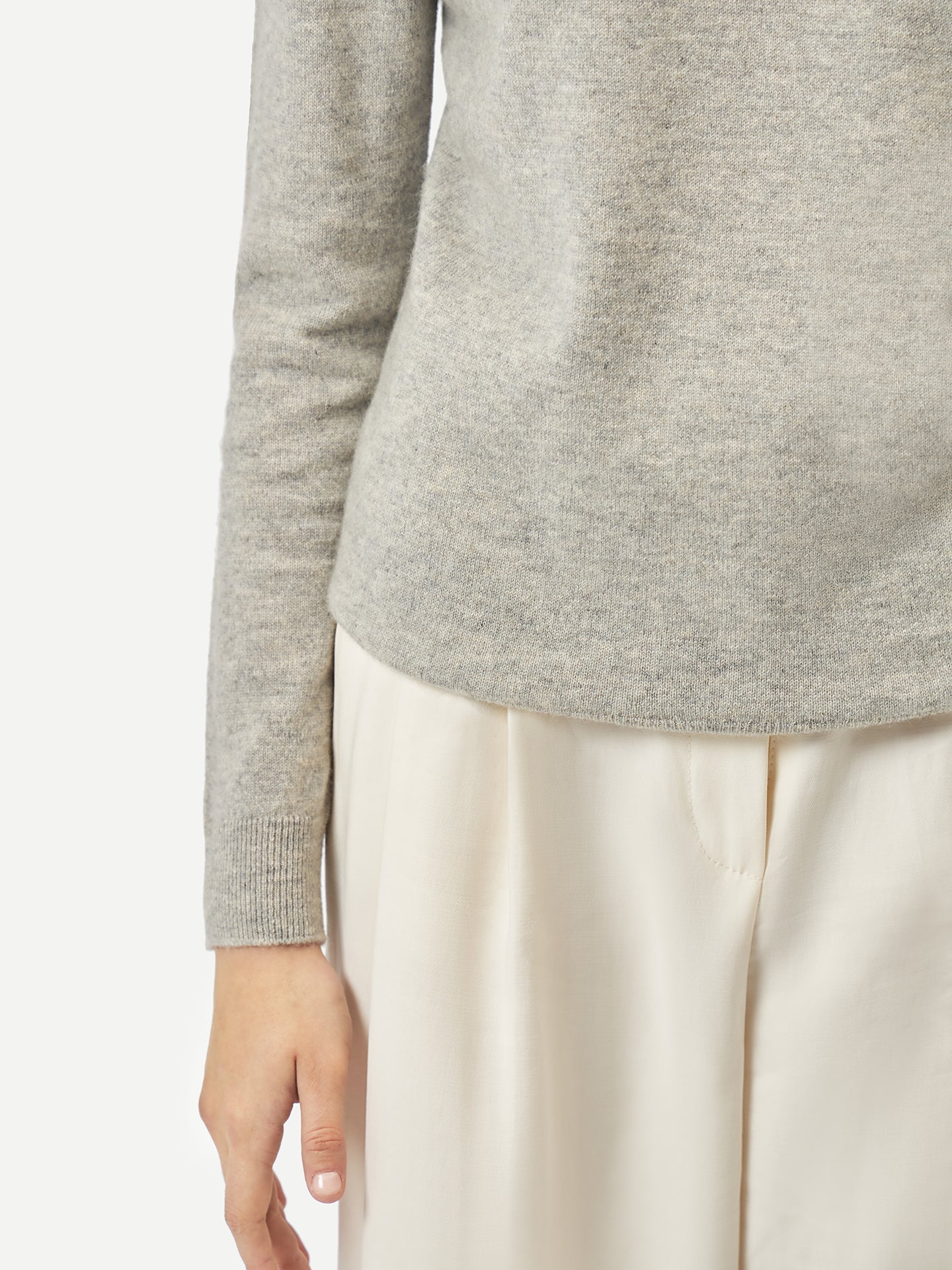 Pull col haut en Cachemire pour femmes - Gobi Cashmere