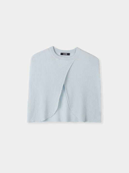 Capelet léger en cachemire et soie | GOBI Cashmere