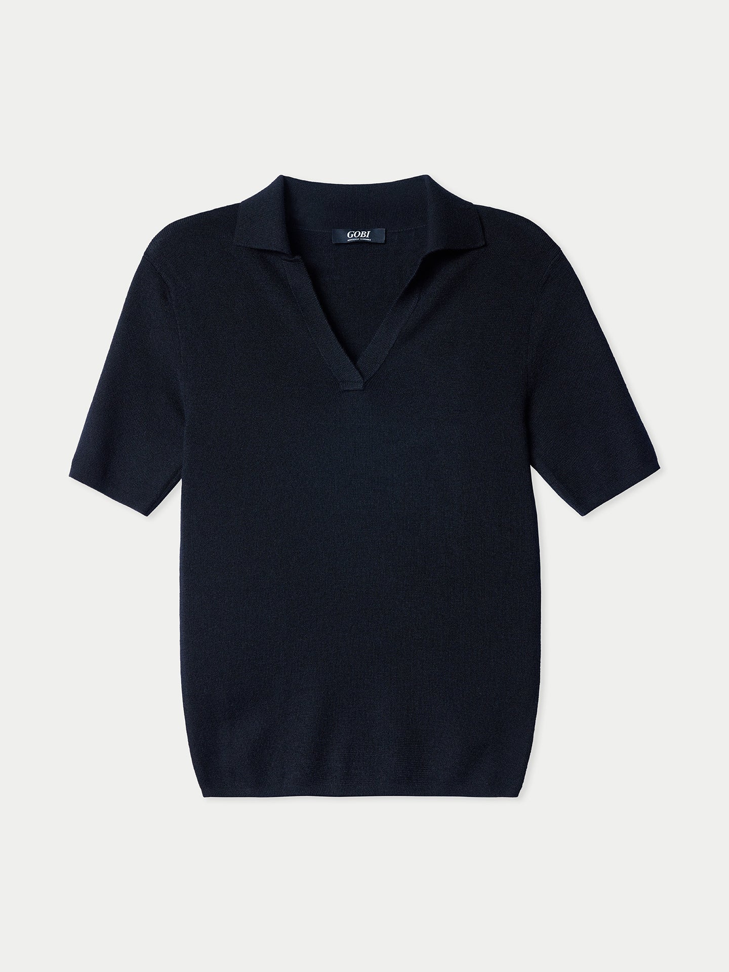 Polo en soie de cachemire pour femmes