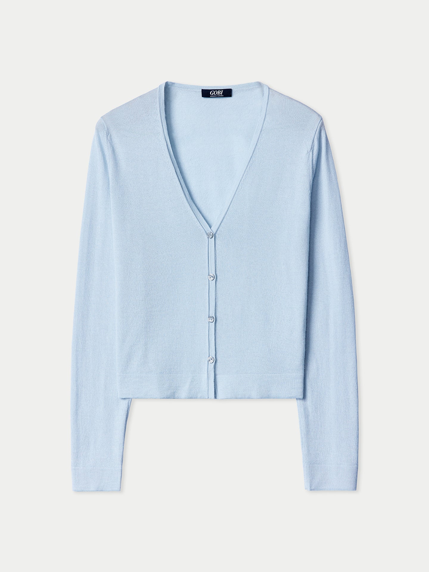 Cardigan léger en soie de cachemire