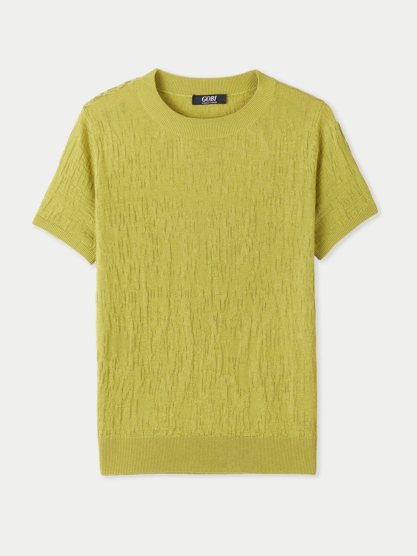 T-shirt moderne et chic en soie et cachemire | GOBI Cashmere