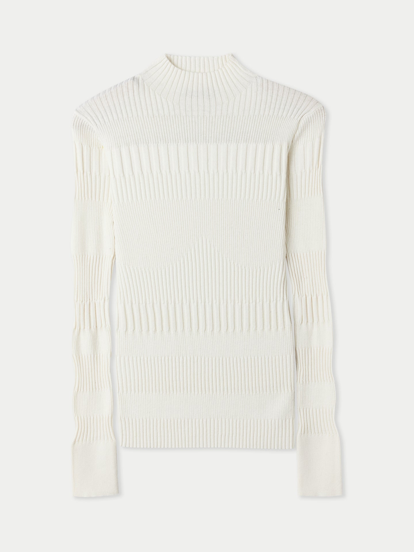 Top côtelé texturé élégant en cachemire | GOBI Cashmere