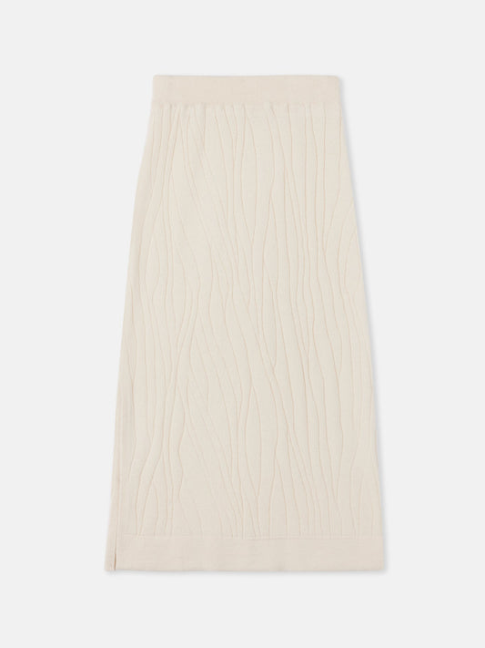 Luxe avec une jupe en cachemire léger | GOBI Cashmere