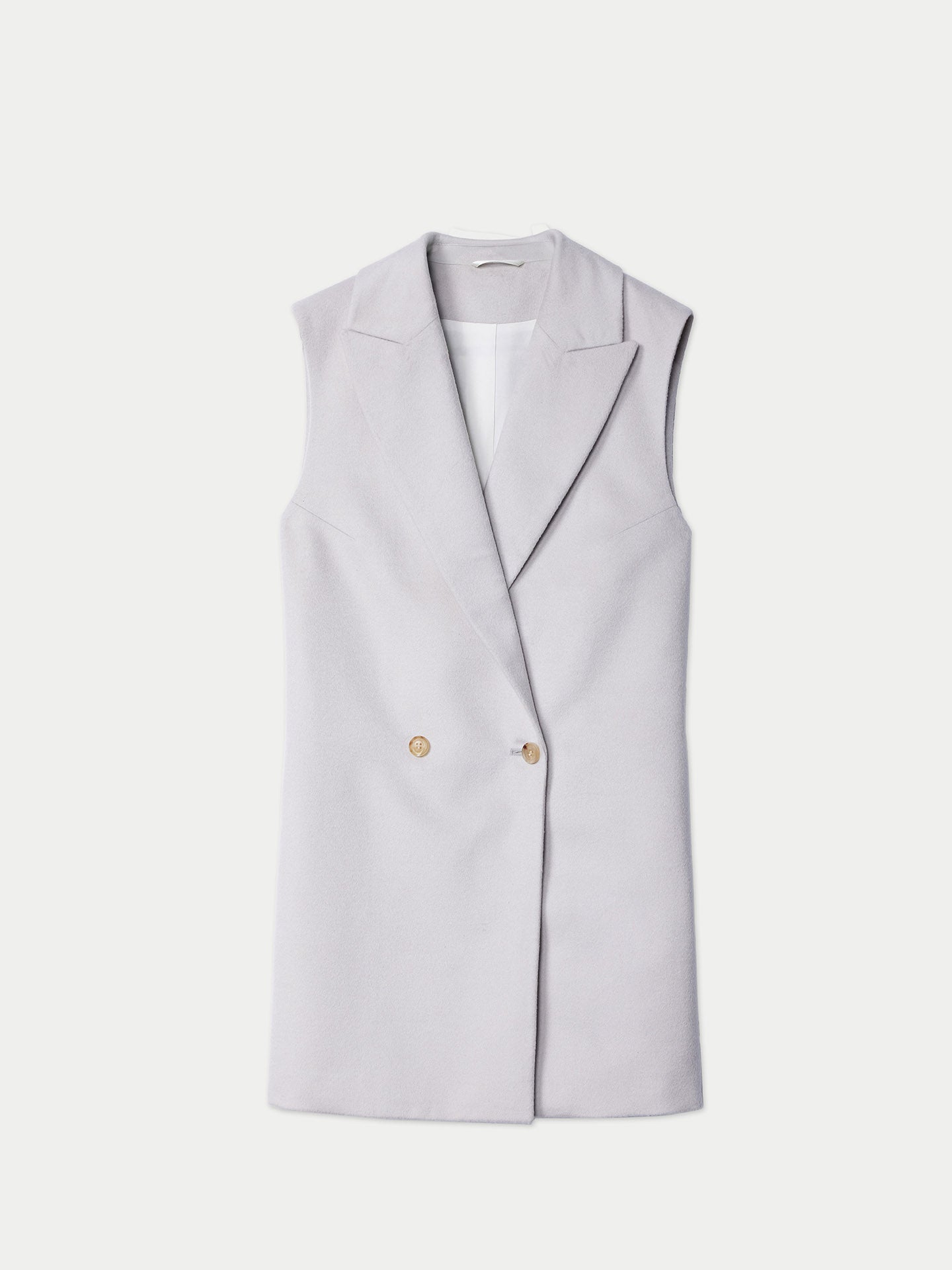 Double-breasted Cashmere vest