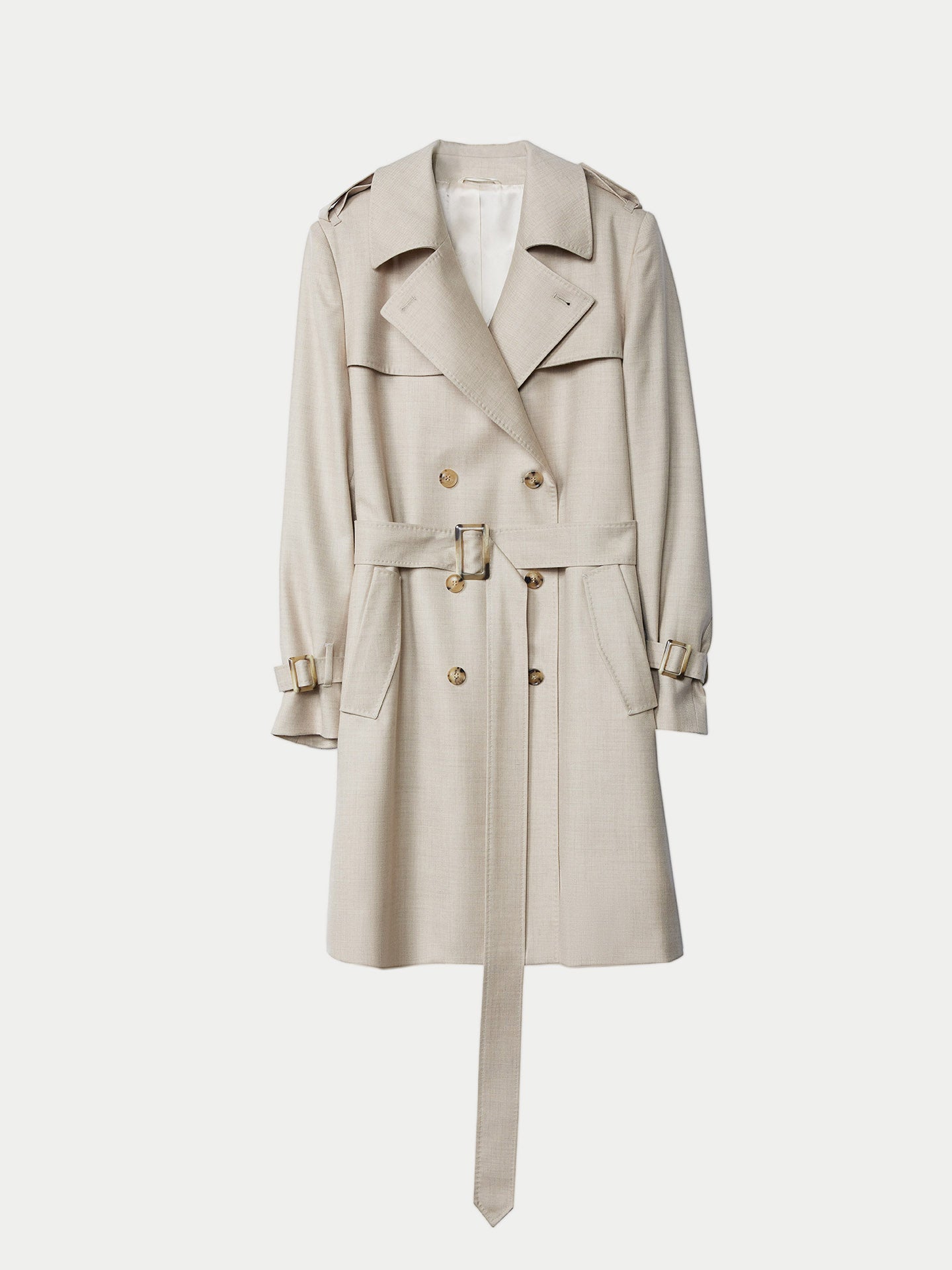 Trench en cachemire mi-long | GOBI Cashmere
