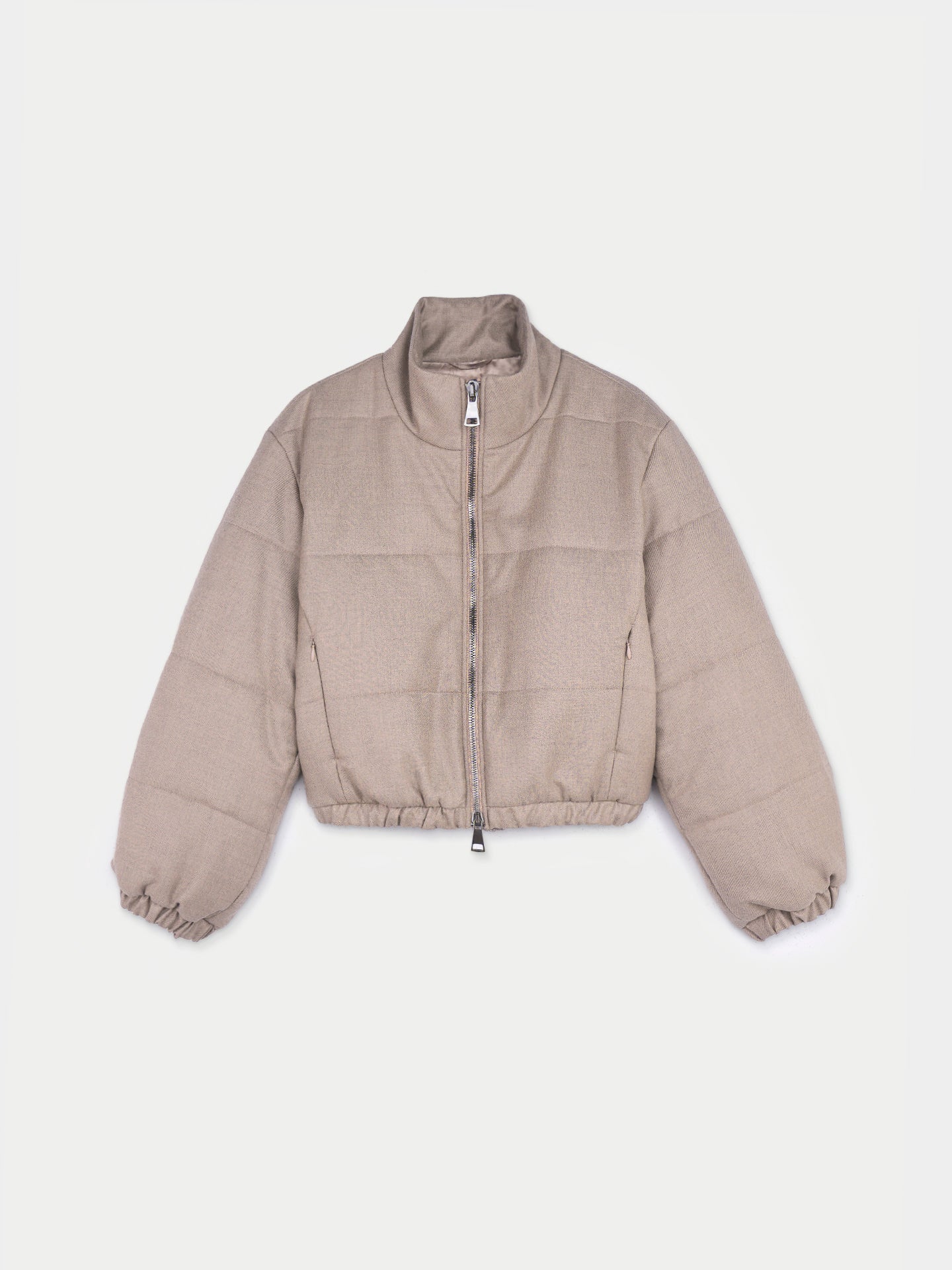 Veste courte Taupe - Gobi Cashmere