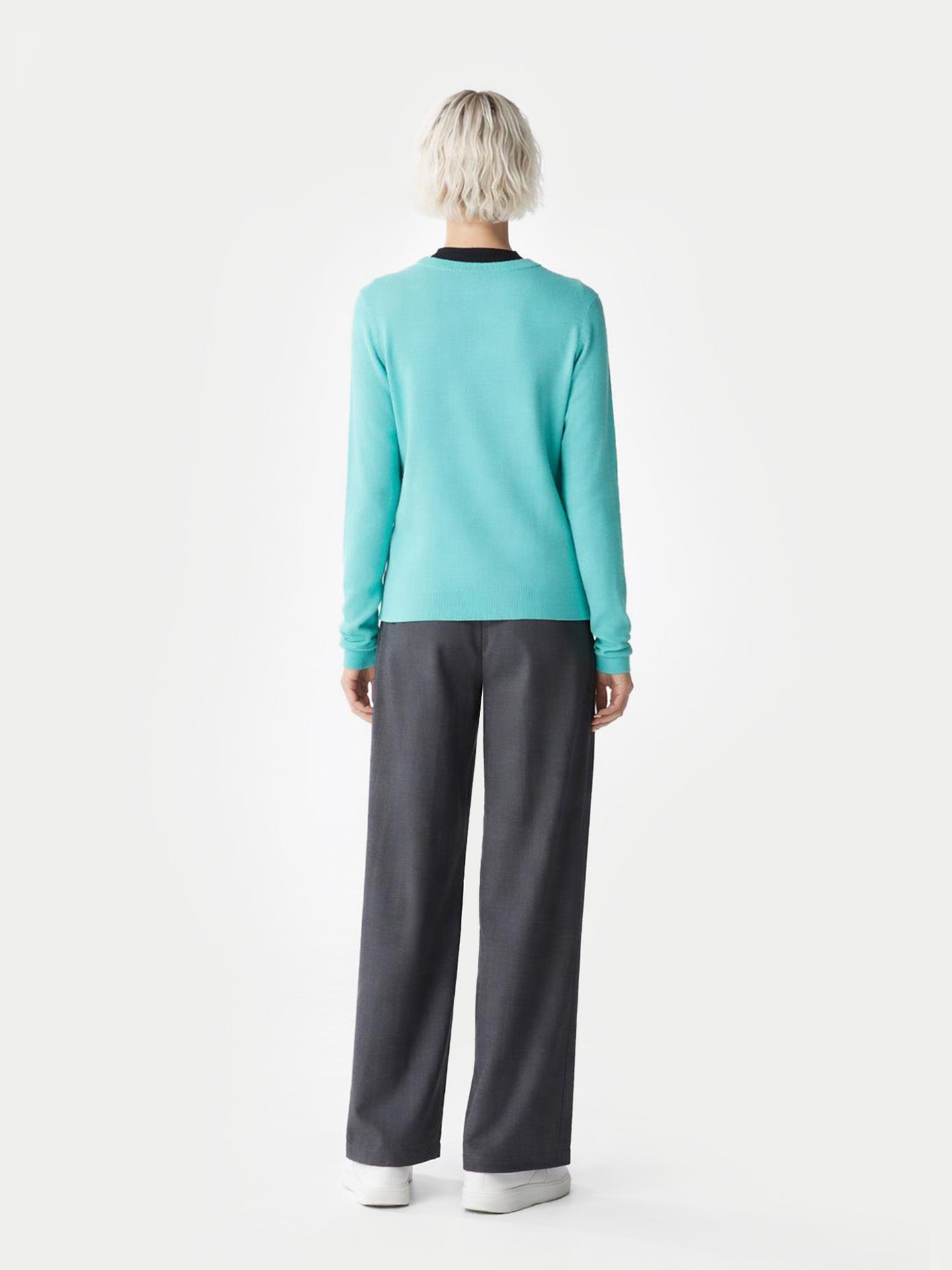 Pull col rond en cachemire Essential pour femmes