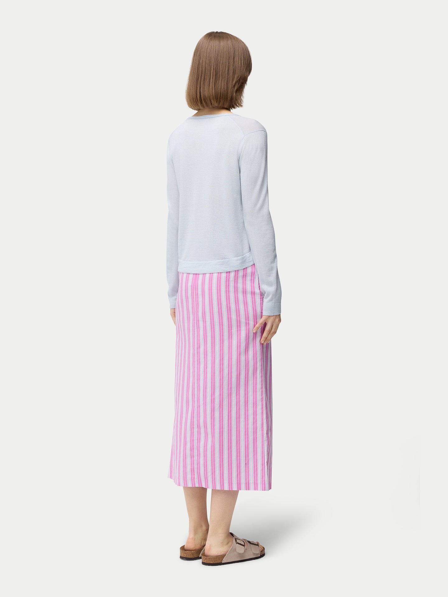 Cardigan léger en soie de cachemire