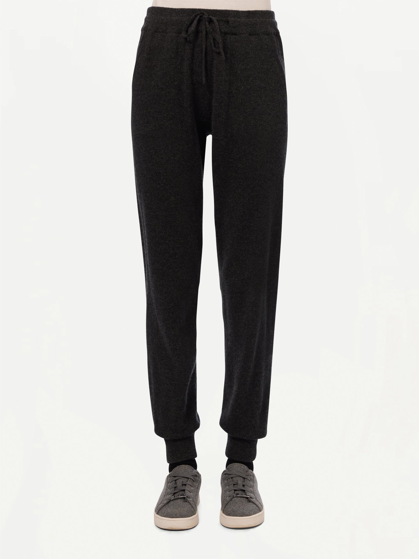 Jogging femme en Cachemire pour femmes Gris - Gobi Cashmere