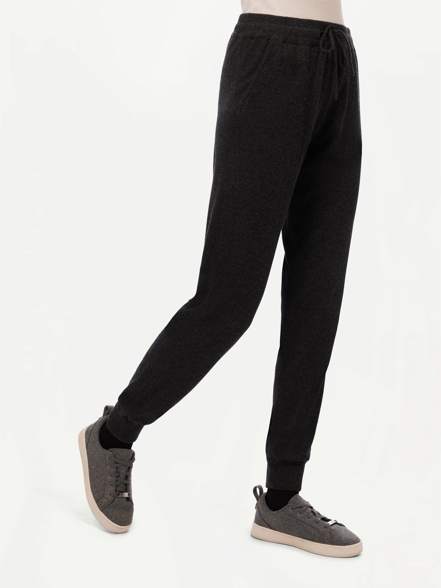 Jogging femme en Cachemire pour femmes Gris - Gobi Cashmere