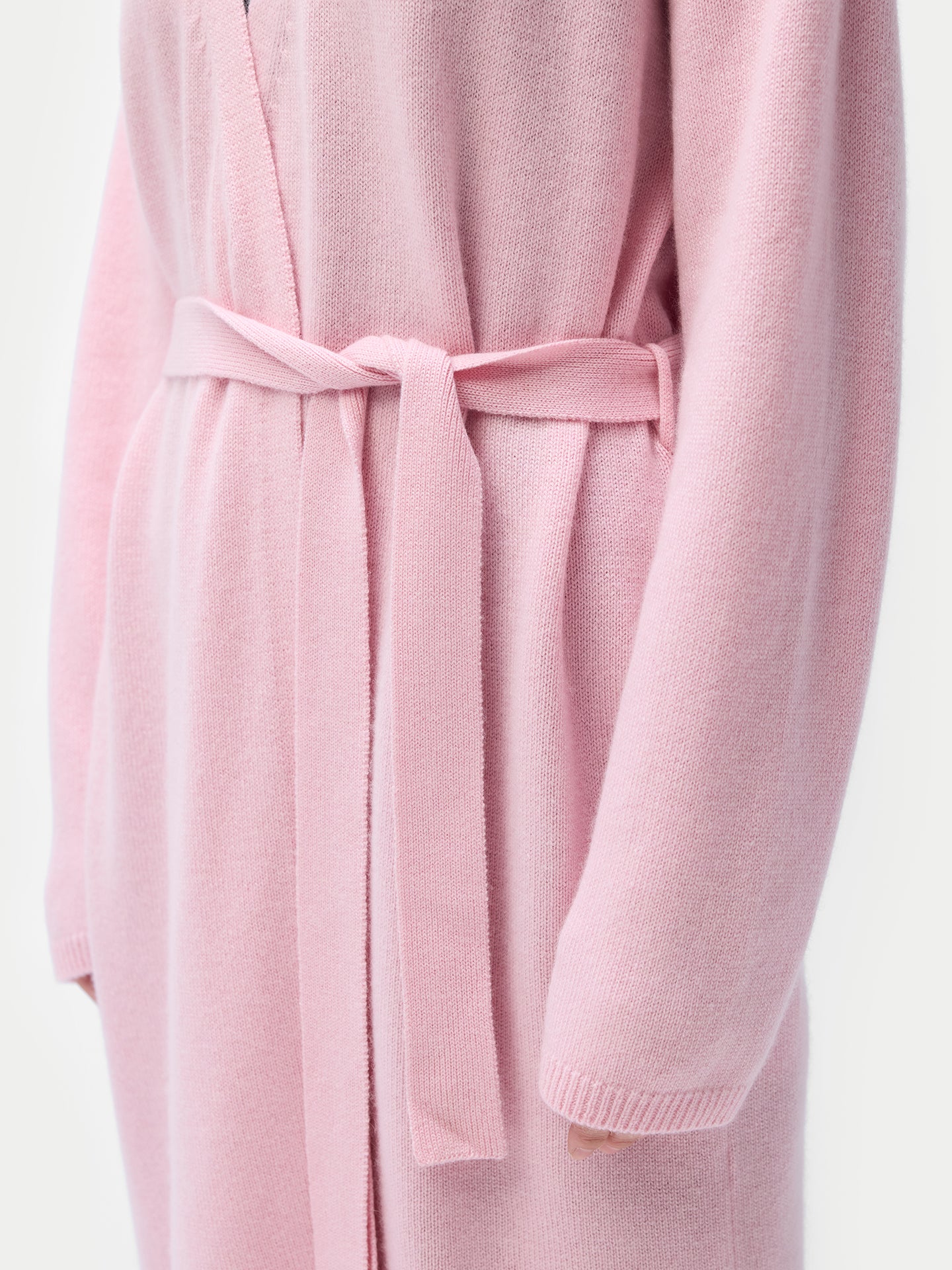 Robe longue de maternité en cachemire