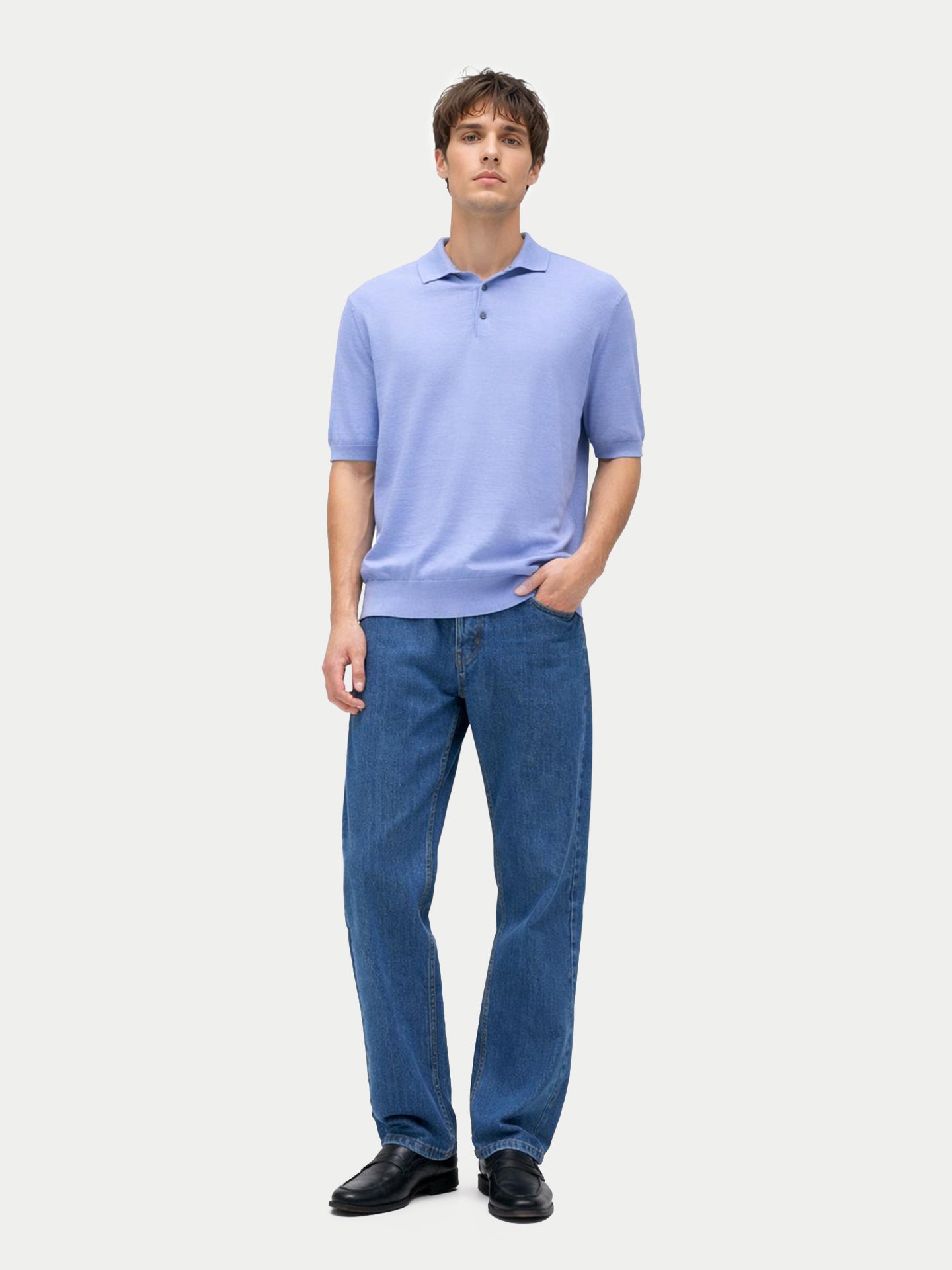 Polo classique homme à manches courtes