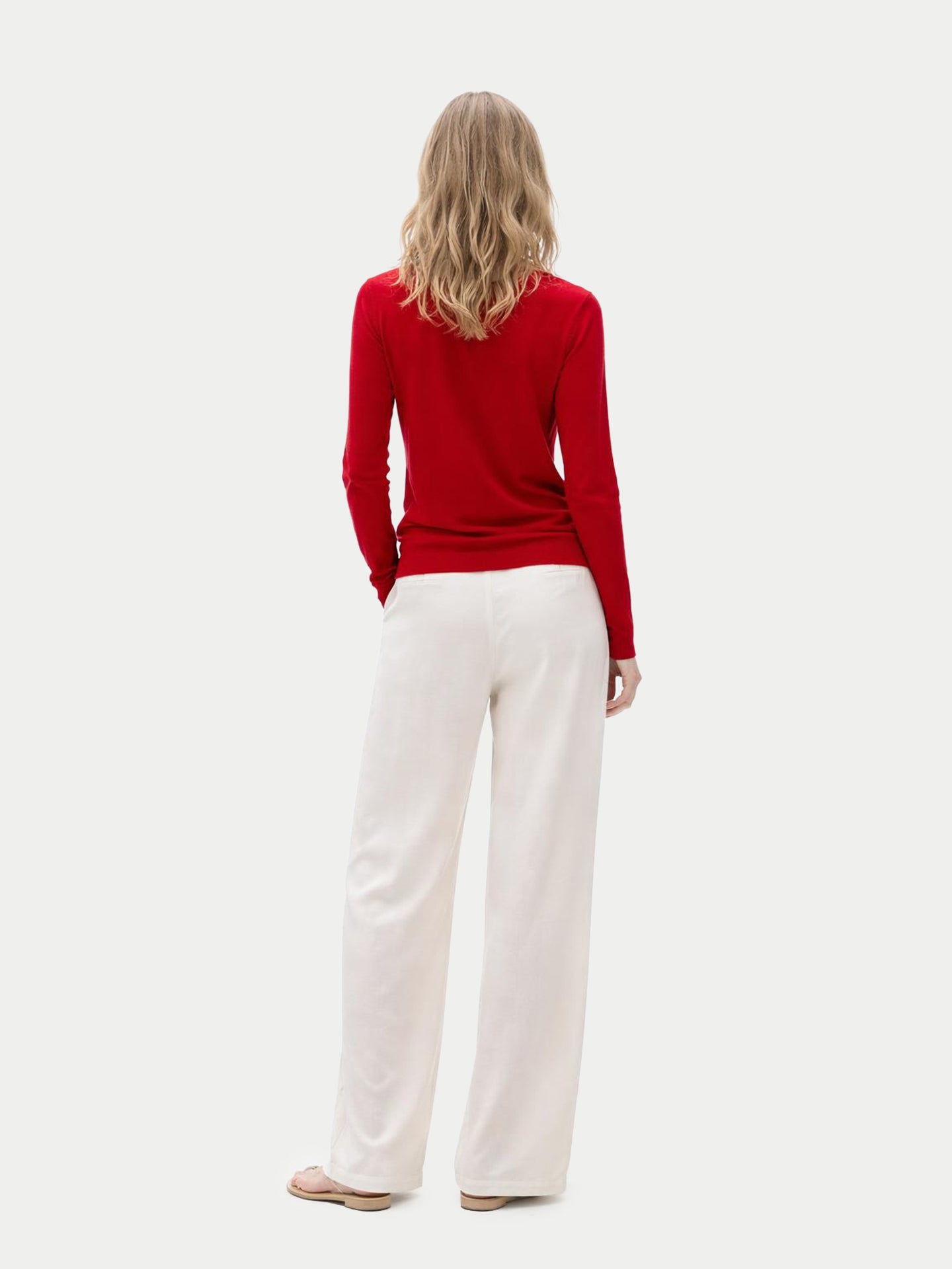 Pull col en V en cachemire Timeless pour femmes