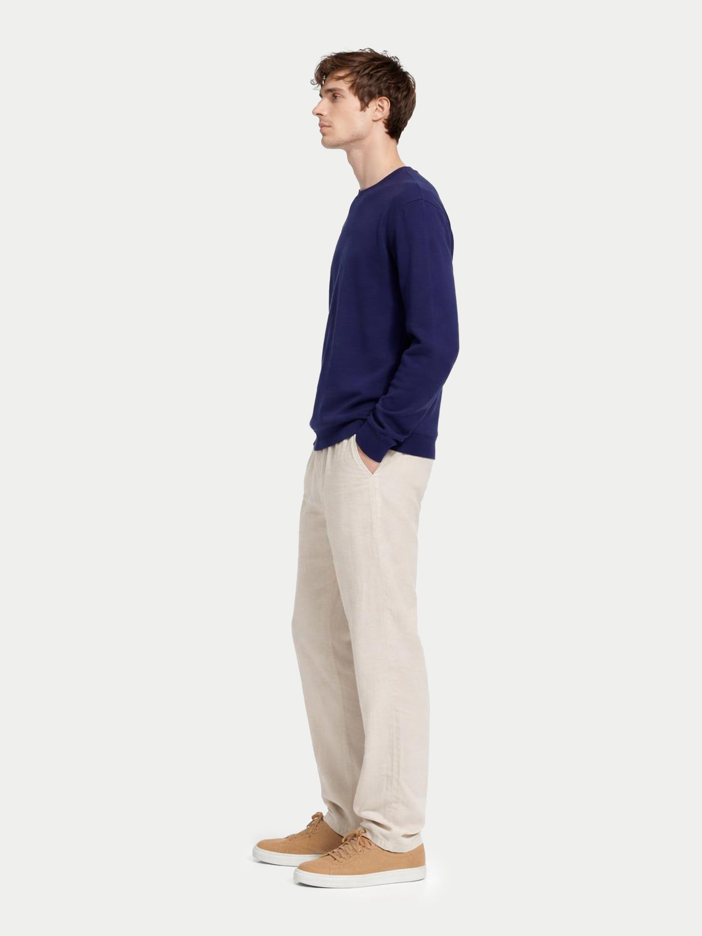Pull col roulé en cachemire Essential pour hommes