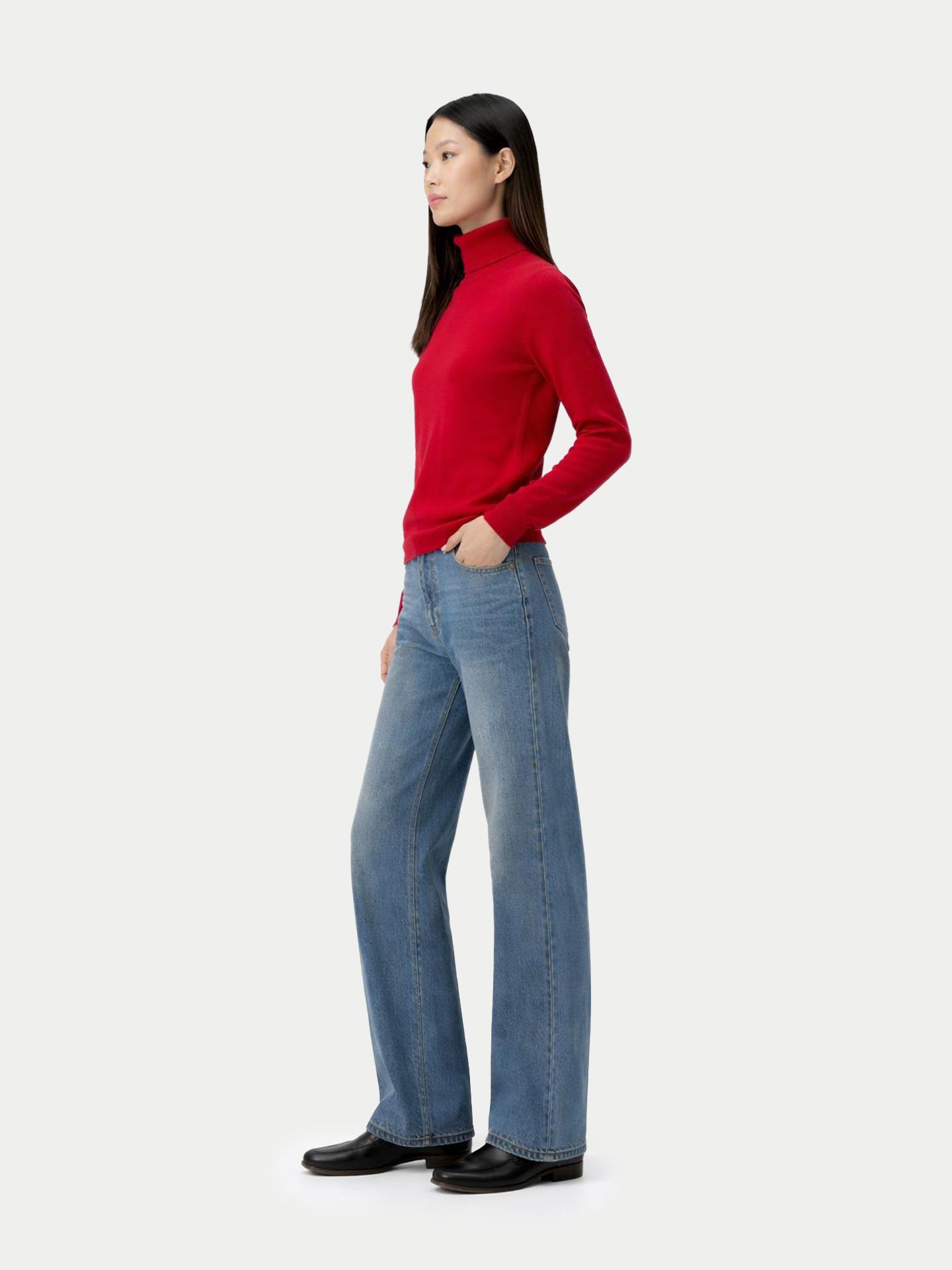 Pull col roulé en cachemire Timeless pour femmes