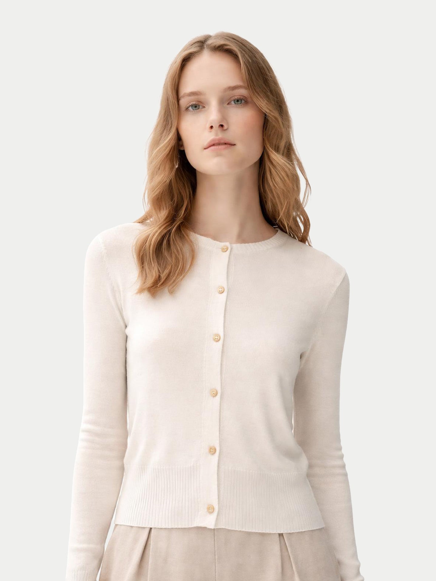 Robe en soie asymétrique en cachemire